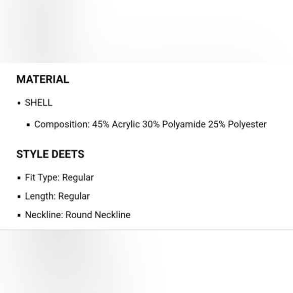 Cider Women’s Landscape Print Sweater Medium Cream Black Round Neck Regular Fit - Picture 10 of 10